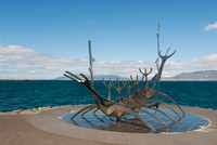 Viking statue in Reykjavik