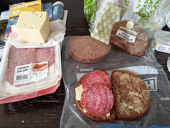 Yummmmm! We missed the European Bread, Cheese and Meat!