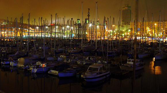 Marina in Barcelona