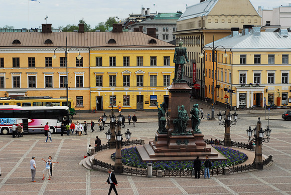 On the steps view from Tumiokirkku