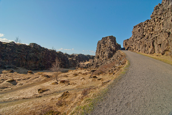 North American and Eurasian Tectonic Plates Rift