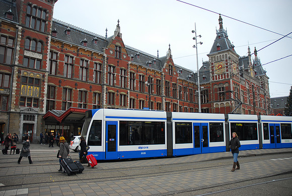 Tram - best way to travel in Amsterdam