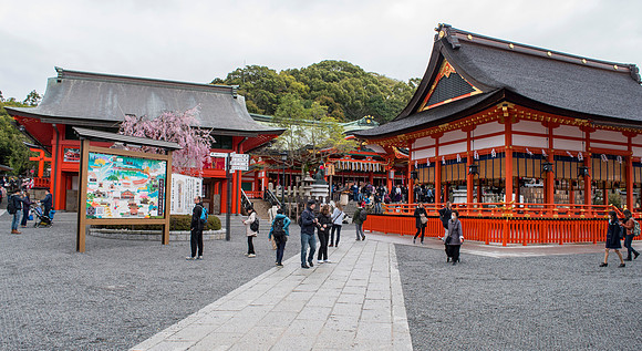 Entrance to Fushimi Inari