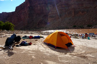 My "flat" for the night