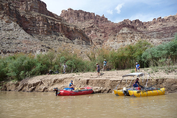 Rendezvous at the Confluence (Green and CO rivers meet)