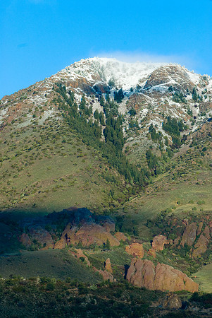 Mt. Morrison and Red Rocks Amphitheatre