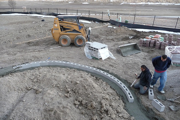 Seat Wall and footer