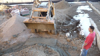 Pouring the footer