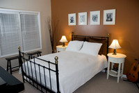 2nd Bedroom: new berber carpet, large closet
