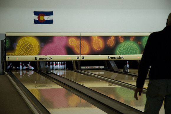 Bob looks on at another strike!