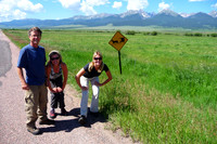 Gang getting ready for the 14er hike