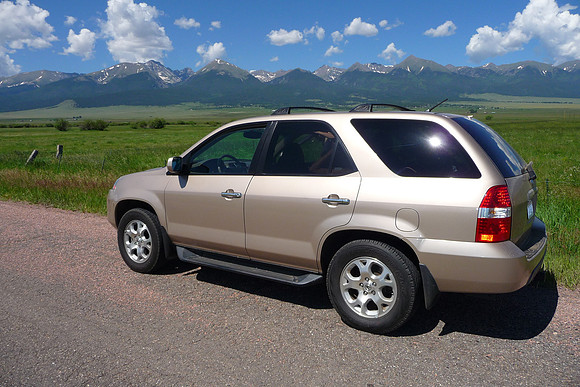 Old faithful MDX - going for the 4x4 road
