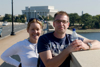 Hanna and Joerg always posing for me