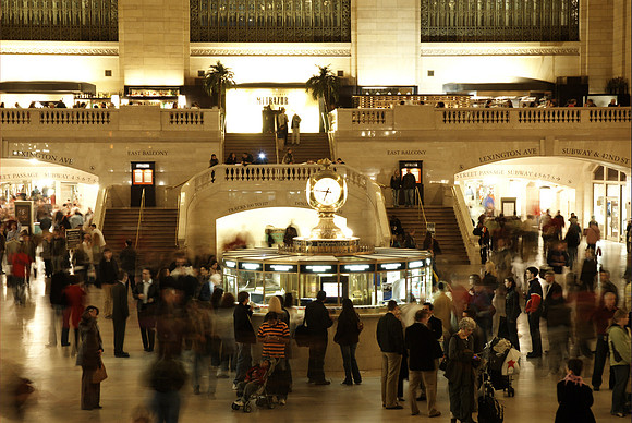 Grand Central in motion
