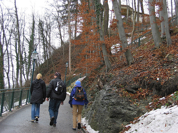 Hike up to Innsbruck ski jump