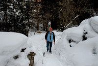 Higher ground brings complete snow trail